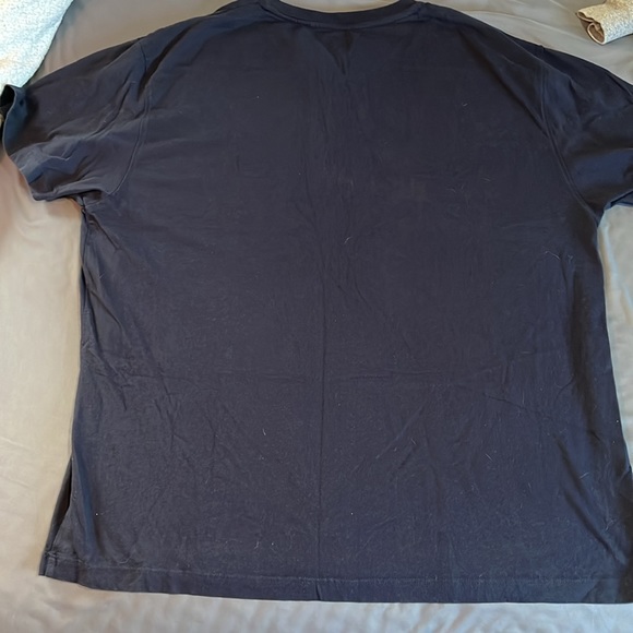 Large Men’s Navy Blue Cosi Concept Short Sleeve Button Shirt - Picture 3 of 4